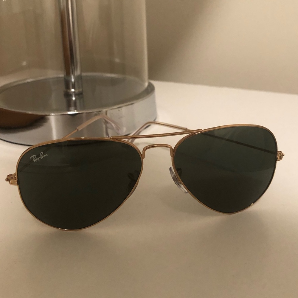 Ray-Ban Classic Gold Frame Sunglasses